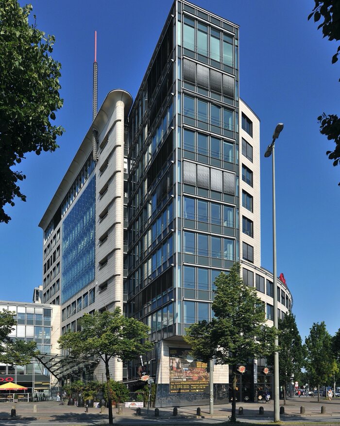 Gebäude am Millerntorplatz in Hamburg